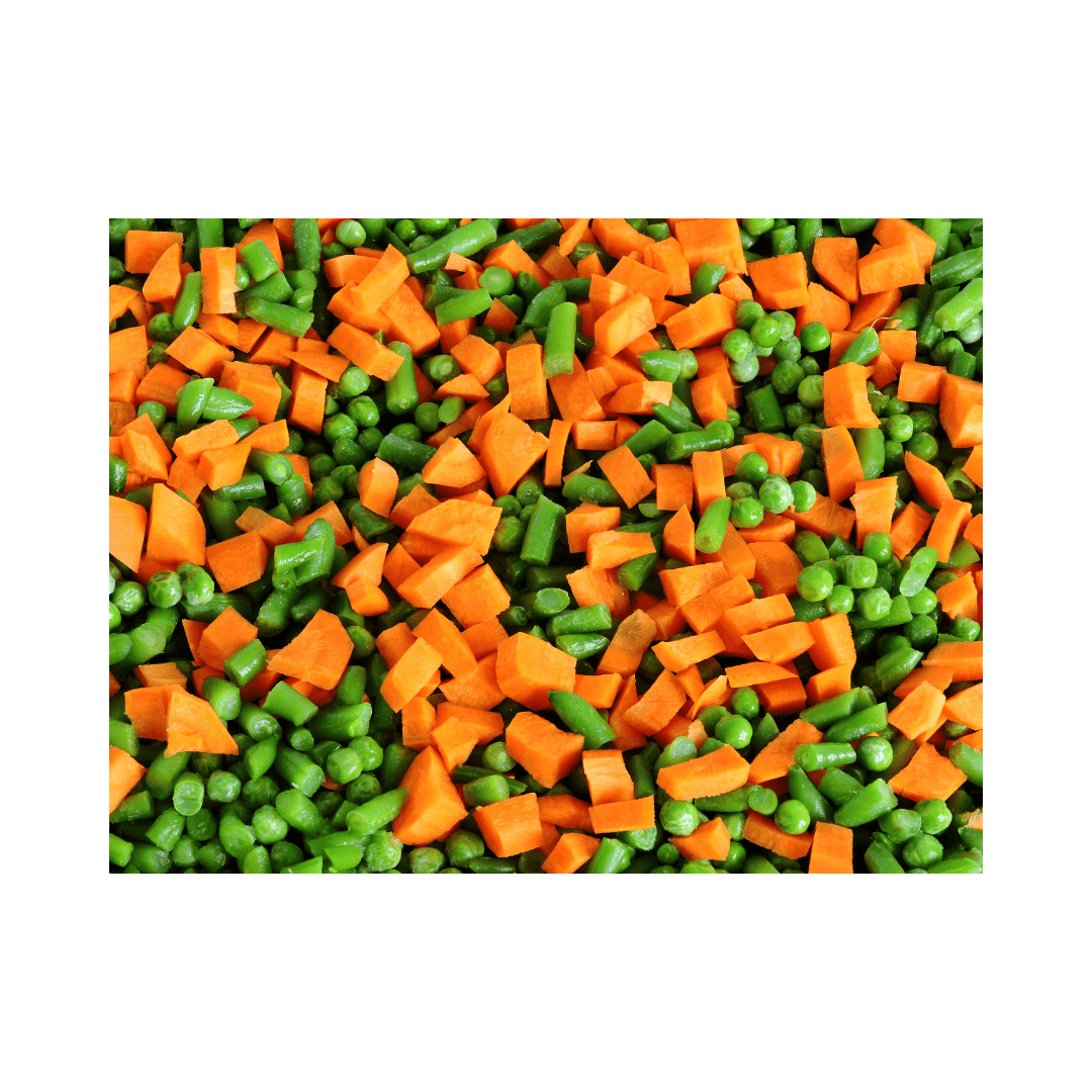 PICADILLO (Zanahoria, Habichuela y Arveja)